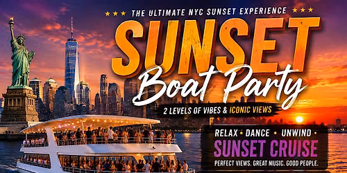 NYC Labor Day Weekend Kickoff: After Work Boat Party