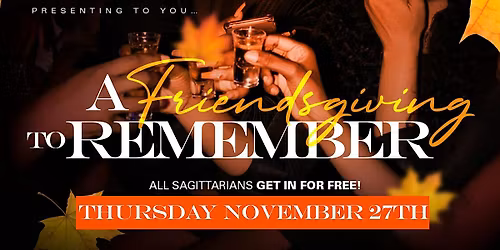 A Friendsgiving to Remember: LR's Official Thanksgiving Party