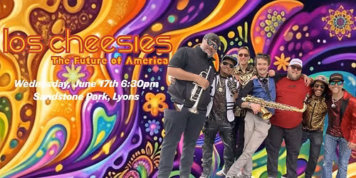 Los Cheesies at Lyons Sandstone Park Outdoor Concert