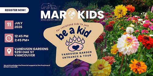 Be A Kid: VanDusen Botanical Garden Entrance & Tour