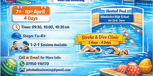 Easter intensive swim course 