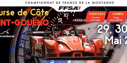Course de Cote de Saint Gou\u00e9no 2026 - Championnat de France