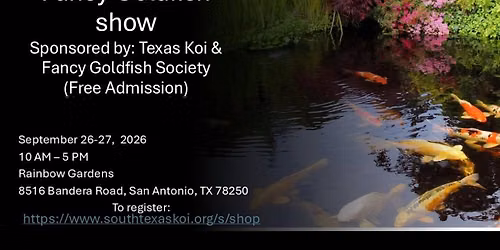 34th Annual Koi & Fancy Goldfish Show