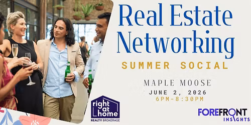 Real Estate Networking \u2014 Summer Social
