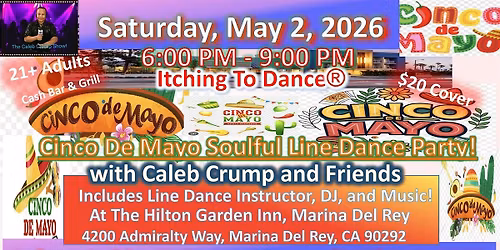 Cinco De Mayo Soulful Line Dance Party at the Hilton Garden Inn