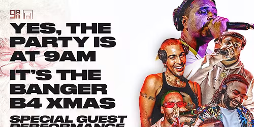 The 9AM Banger - Christmas at 9am at Brooklyn Paramount