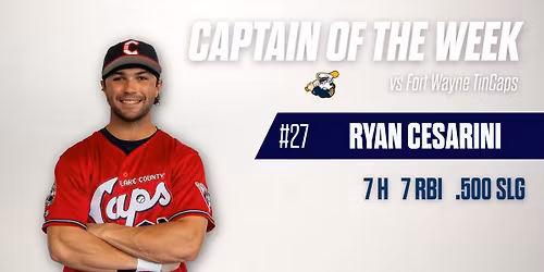 Fort Wayne Tincaps at Lake County Captains at Classic Park