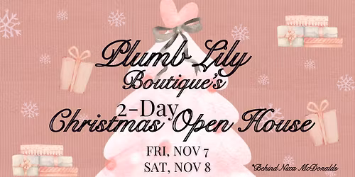 Plumb Lily\u2019s 2-Day Christmas Open House