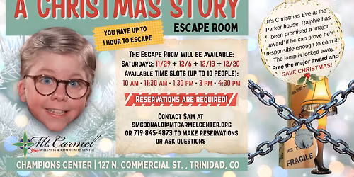 A Christmas Story Escape Room