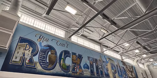 Blue and White Night