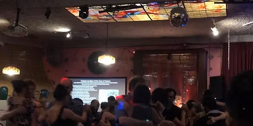 Mar 17 Tango Poetry Project night at El Valenciano - Lecture & DJ with projection