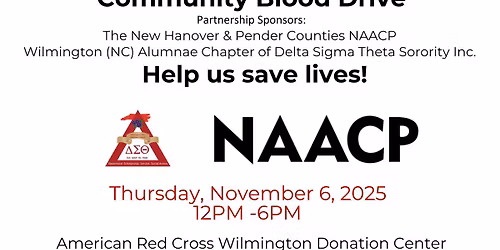 NAACP & Deltas Blood Drive