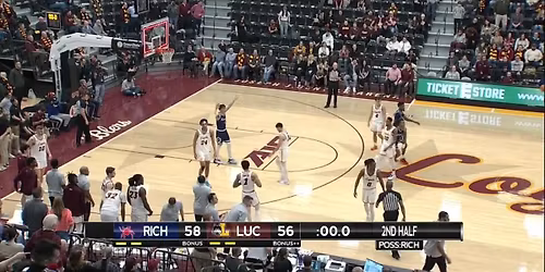Richmond Spiders at Loyola Ramblers Mens Basketball at Joseph J. Gentile Arena