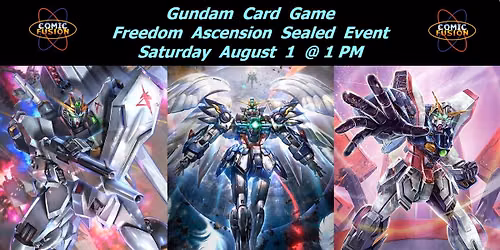 Gundam Card Game Freedom Ascension (GD-05) Sealed Event