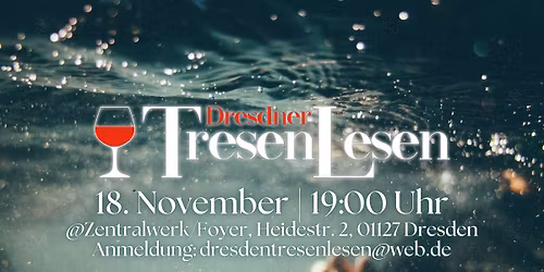 Dresdner Tresenlesen- Offene Leseb\u00fchne #48