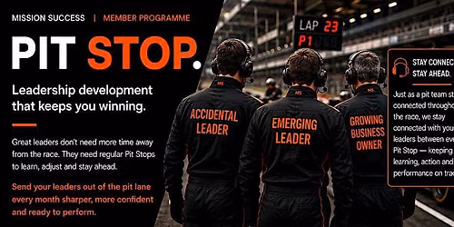 The Leadership Pit Stop