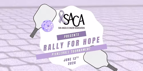 Rally for Hope - Pickleball Tournament