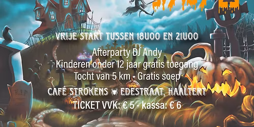 HALLOWEENTOCHT Caf\u00e9 Strokens