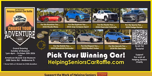 10th Annual Helping Seniors Car Raffle