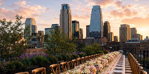 A very special International Ros\u00e9 Day rooftop dinner party!