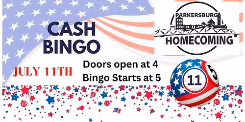 Red, White, & Cash BINGO!