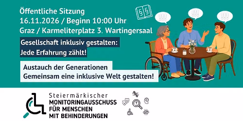 SAVE THE DATE - \u00f6ffentliche Sitzung 16.11.2026