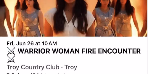 Warrior Women Fire Encounter- Healing Edition