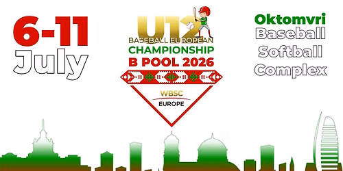 U-12 Baseball European Championship B-Pool 2026