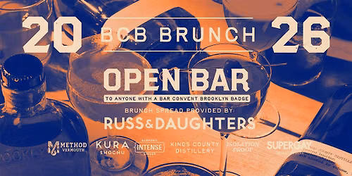 Open Bar + Brunch at Kings County Distillery | Bar Convent Brooklyn