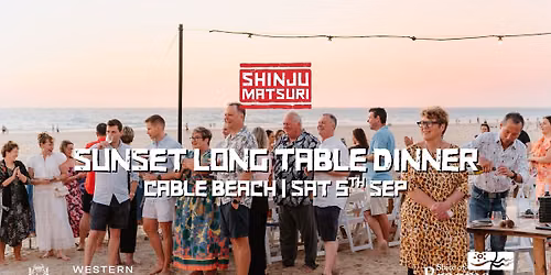 Shinju Matsuri Sunset Long Table Dinner
