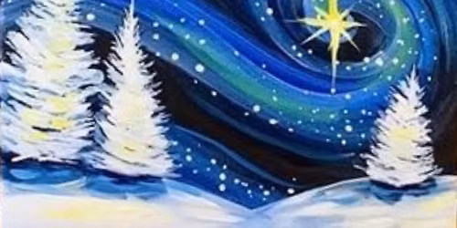 Starry Night Winterland 13&Up Paint Night
