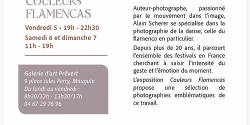 Expo-Photos Couleurs Flamencas