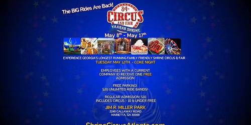 Yaarab Shrine Circus & Fair - Coke Employee Appreciation Night
