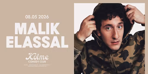 Malik Elassal \u2013 Kolme Comedy Club
