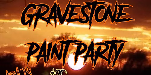 Gravestone paint party