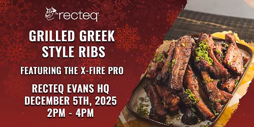 Grilled Greek Style Ribs on X-Fire Pro 