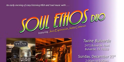 Soul Ethos (duo) featuring Jenn Espinoza & Jamie Cameron