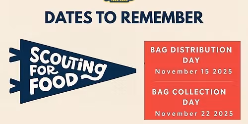 Bag Drop - Scouting for Food!