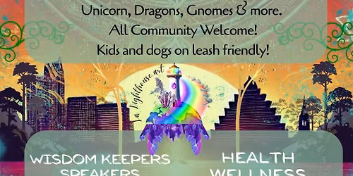 Village Market Faire at Casa de Luz & 1st Anniversary La Lighthouse Metaphysical Shop 