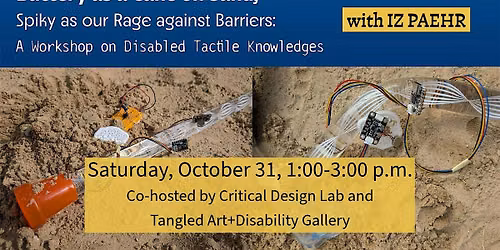 A Workshop on Disabled Tactile Knowledges with Iz Paehr