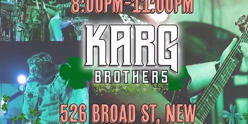 St. Paddy's Day Party - Newbie VFW with The Karg Bros!