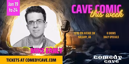 Last Chance!! Performing January 24: Mike Earley