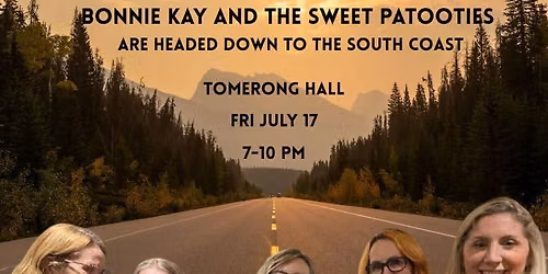 Bonnie Kay and the Sweet Patooties at Tomerong Hall Tour gig #2