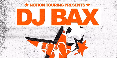 DJ BAX POP UP SHOW - Hide Club
