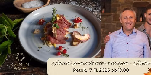 Jesenski gurmanski ve\u010der z vinarjem - Rodica