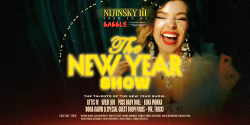 New Year\u2019s Eve Celebration at Babble Dinner Club & Nijinsky III