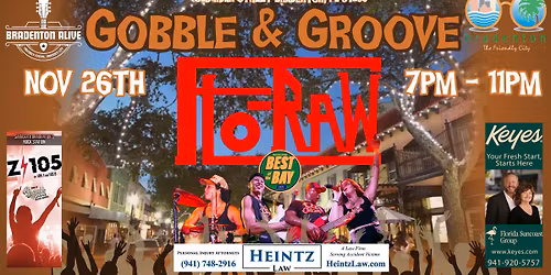 PRE-THANKSGIVING PARTY W\/ FLO-RAW