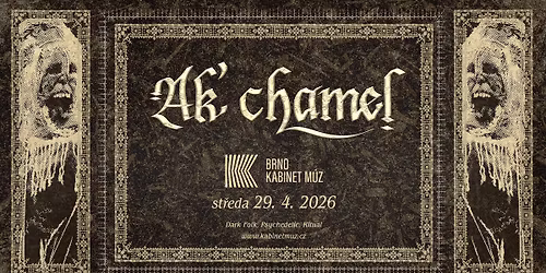 AK\u2019CHAMEL (USA) + MEDARD J. ZEMAN  | Kabinet M\u00daZ