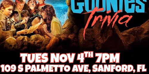 The Goonies Movie Trivia @ The Station Bar & Grill - Sanford