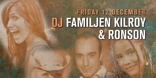 After Work med Familjen Kilroy & Ronson @Copper Club <3 